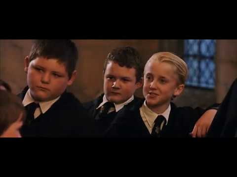 Harry Potter and the Philosophers Stone (2001) Harry and Ron meet Draco Malfoy