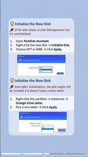New Hard Disk Not Showing in My Computer? Try This Fix! #harddrive #initialize #fix #pctips #disk