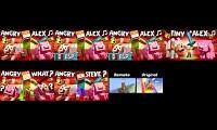 Mix of 8 videos from youtube : Alex angry but 3 angry alexs