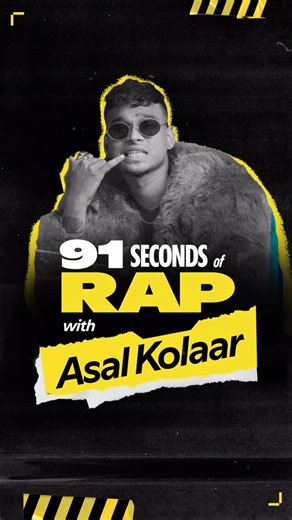 Spotify India on Instagram: "Trust @asalkolaar to keep it asal always 👊 Catch his bars at RAP91 LIVE, Oct 16!"