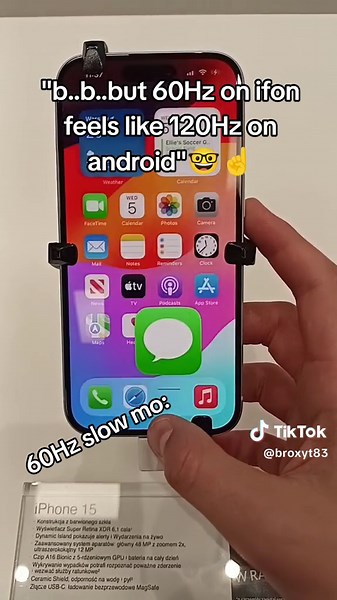 Apple Femboys: 60Hz vs 120Hz Screen Refresh Rate Comparison
