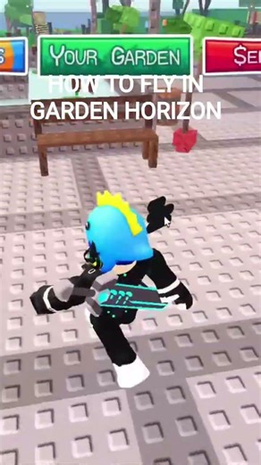 how to fly in garden horizon