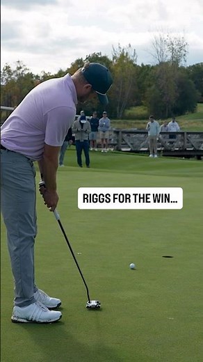 RIGGSY. 4&2 W IN THE FIRST RIGGS VS. KIRK GRUDGE MATCH 🏆 ​⁠‪@trulyhardseltzer‬