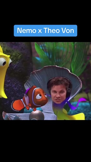 Found this in the Finding Nemo deleted scenes #findingnemo #film #filmclips #deletedscene #fish #ocean #sea #clownfish #theovon #dad