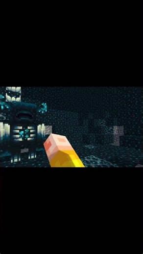 Warden was confused too ( Minecraft Funny Moment)