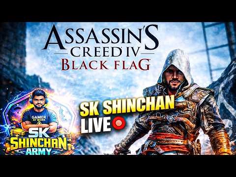 Assassin's Creed Black Flag Tamil LIVE 🔥 First Time Fun Chaos SK Shinchan 😱 என்ன நடக்குது