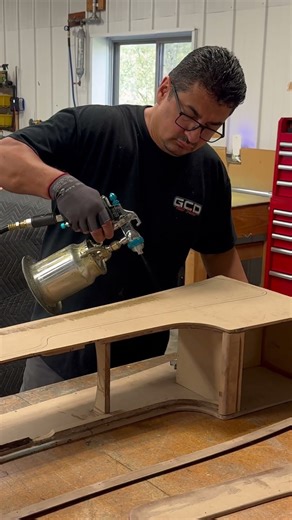 Custom center console designed for the 1960 F250 crew cab