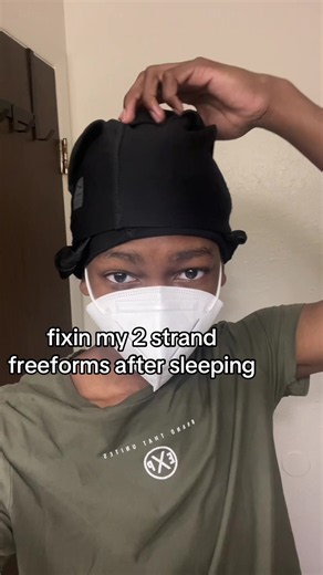 Fixing 2-Strand Freeforms After Sleeping