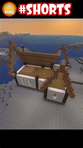 Great starter house - Back to Basics #minecraft #short #shorts