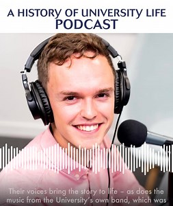 Join university historian Dr Sam Blaxland this #InternationalPodcastDay for a special podcast examining the progression of university life in the UK. From the evolution of student and staff communities, to the changing role of women in university life and student politics, Dr Blaxland speaks to other historians, staff and students to paint a picture of 20th Century university life. Visit - http://orlo.uk/17WKf #Swansea2020 #OurSwansea Swansea University Arts and Humanities | Swansea University