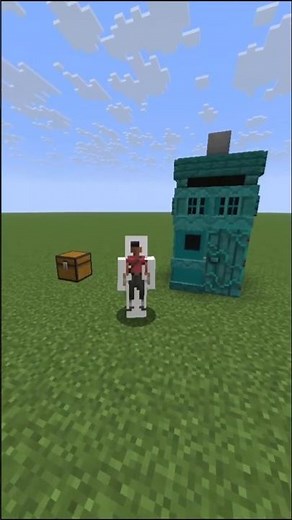 Vanilla Minecraft Tardis in 1.21.9+