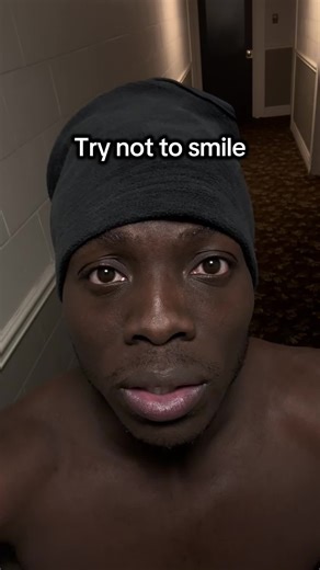 Try not to smile at me | try not smile