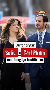 Visste du att prinsessan Sofia och prins Carl Philip bryter mot kungliga traditionen? Det finns så klart en förklaring till prinsparets val! ✨ Foto: Svensk Damtidning, TT | Svensk Damtidning
