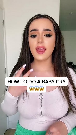How to Cry like a Newborn Baby | Baby Crying Tutorial