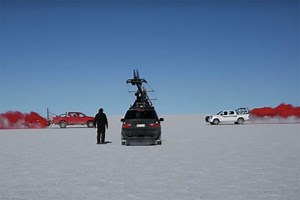 Did You Know It Was Pickup Trucks Driving in the "Star Wars" Crait Scene?