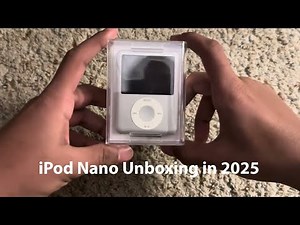 Brand New Sealed iPod Nano 3rd Generation Unboxing in 2025 | Nathendo145
