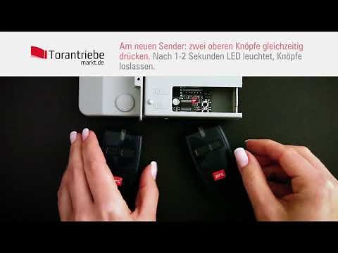 HOW TO: BFT Handsender programmieren - kodierung Handsender zum Handsender