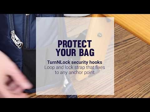 THE PACSAFE ADVANTAGE - TurnNLock Security Hook