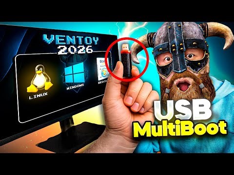 USB Multiboot con Ventoy: Windows, Linux y Rescate en UN SOLO USB ✅