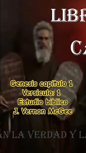 Genesis Chapter 1 Bible Study Through the Bible by J. Vernon McGee #genesis1 #spokenbible