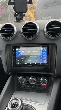 Smart Features Land In This Audi TT Wireless CarPlay KENWOOD DMX6523DABS #audi #carplay #caraudio