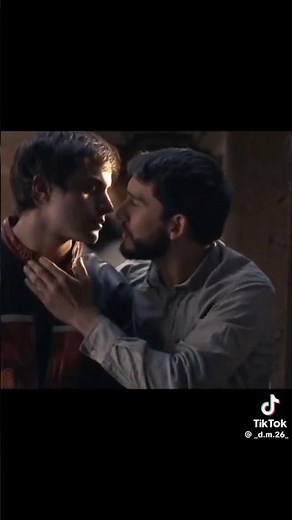 boyfriends smoking & kissing (gay love)