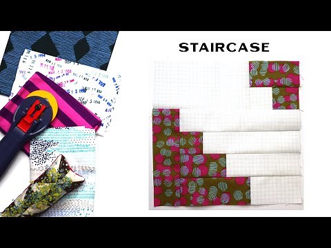 Sew Modern Quilts: Staircase for the Modern Quilt Block Series