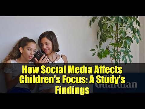 How Social Media Affects Children's Focus: A Study's Findings