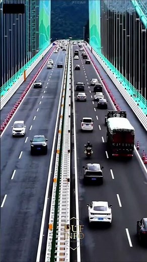 The world's highest bridge – Huajiang Grand Canyon wonder 🌉😱