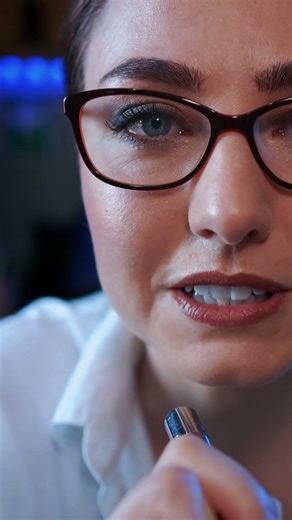 Just follow the light... 🔦🌑 #asmr #eyeexam