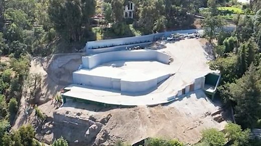 Mohamed Hadid's $100 MILLION Bel Air mega mansion razed to ground