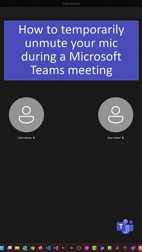 Cómo desactivar temporalmente el silencio en Microsoft Teams