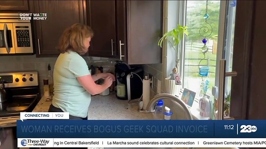 1.6K views · 12 reactions | DON'T WASTE YOUR MONEY: A new phishing scheme involving fake Geek Squad renewal emails is on the rise. John Matarese explains how to avoid being scammed. | 23ABC Bakersfield | Facebook