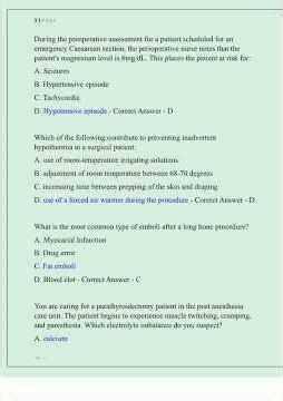 CNOR EXAM NEWEST 2025 TEST BANK COMPLETE 750 ACTUAL EXAM QUESTIONS AND CORRECT DETAILED ANSWERS VERI