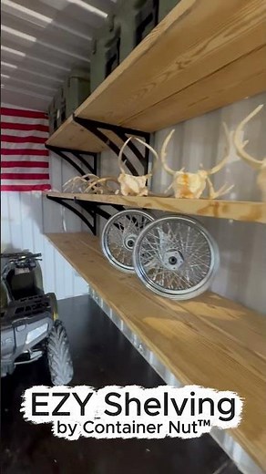 Conex Shelving | EZY Shelving by Container Nut