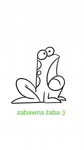 Jak narysować żabę krok po kroku dla dzieci