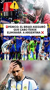 El brujo que se hizo viral por “maldecir” a Harry Kane ahora lanzó una inquietante predicción sobre la Selección Argentina. 🔮😳 Nana Kwaku Bonsam aseguró antes del partido entre Ghana e Inglaterra que Kane no marcaría. El delantero falló una ocasión increíble y el encuentro terminó 0-0. Días después, el brujo dijo que “liberaba” al capitán inglés… y Kane volvió al gol en el siguiente partido. Ahora fue por más: asegura que Cabo Verde eliminará a Argentina en los dieciseisavos de final del Mundi
