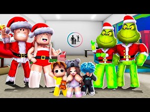SANTA Family vs GRINCH Family..(Brookhaven)