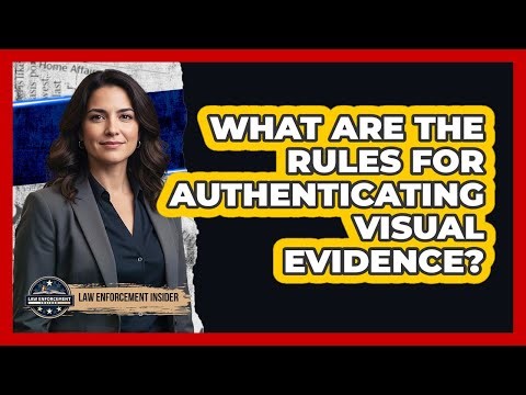 What Are the Rules for Authenticating Visual Evidence?
