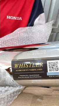 Whistler silencer price and review #honda #Whistler #Whistlersilencer ￼#honda #hondacg125