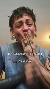 Liberal films herself crying over the #BBB passing | Breaking Battlegrounds