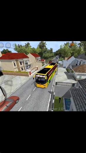 ALL INDIA BUS DRIVING SIMULATOR GAME PLAY MODE 😍 #gaming #automobile#bussid#bus#shortfeed#shortvideo