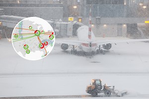 Winter Storm ‘Misery Map’ Shows Travel Blackspots As Bomb Cyclone Hits