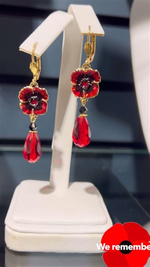 26 reactions | 2025 marks 80 years since the end of World War II. Poppy flowers symbolize remembrance. KJK Jewelry Custom Poppy Charms, inspired by the beautiful art-nouveau style poppies featured in many works by Alphonse Mucha, feature 24 K gold overlay with vibrant red and black enameled by hand in the U.S. Shop in person or online at store.NCSML.org #wwii #mucha #poppy | National Czech & Slovak Museum & Library | Facebook