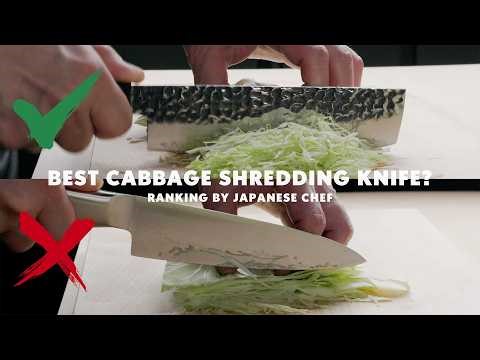 Best Knife for Cabbage Shredding? Ranking by Japanese Chef