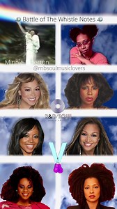 Which of these Soul Legend’s whistle notes could you listen to ALLLLL day? 🐦 . . . #rnb #livevocals #singing #voice #rnbsoul #rnbmusic #rnbsoulmusiclovers #bettywright #rachelleferrell #ChanteMoore #mariahcarey #lisafischer #DenieceWilliams #Shanice #minnieriperton | R&B Soul Music Lovers