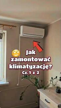 Jak zamontować klimatyzację? cz. 1 z 2 #montażklimatyzacji #klimatyzacjaHyundai #klimatyzatordodomu