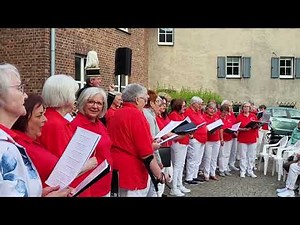 Das Steigerlied als Zugabe mit allen Beteiligten
