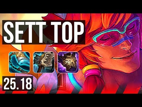 SETT vs AATROX (TOP) | 900+ games | KR Master | 25.18