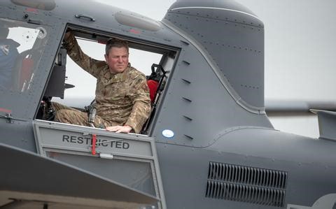 First mission-ready Skyraider II aircraft delivered to Air Force Special Operations Command